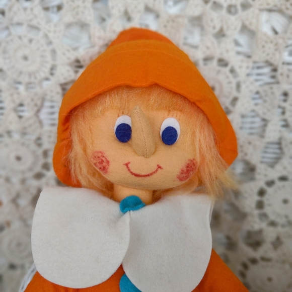Lenci Felt Pinocchio Elf Doll - Picture 11 of 13